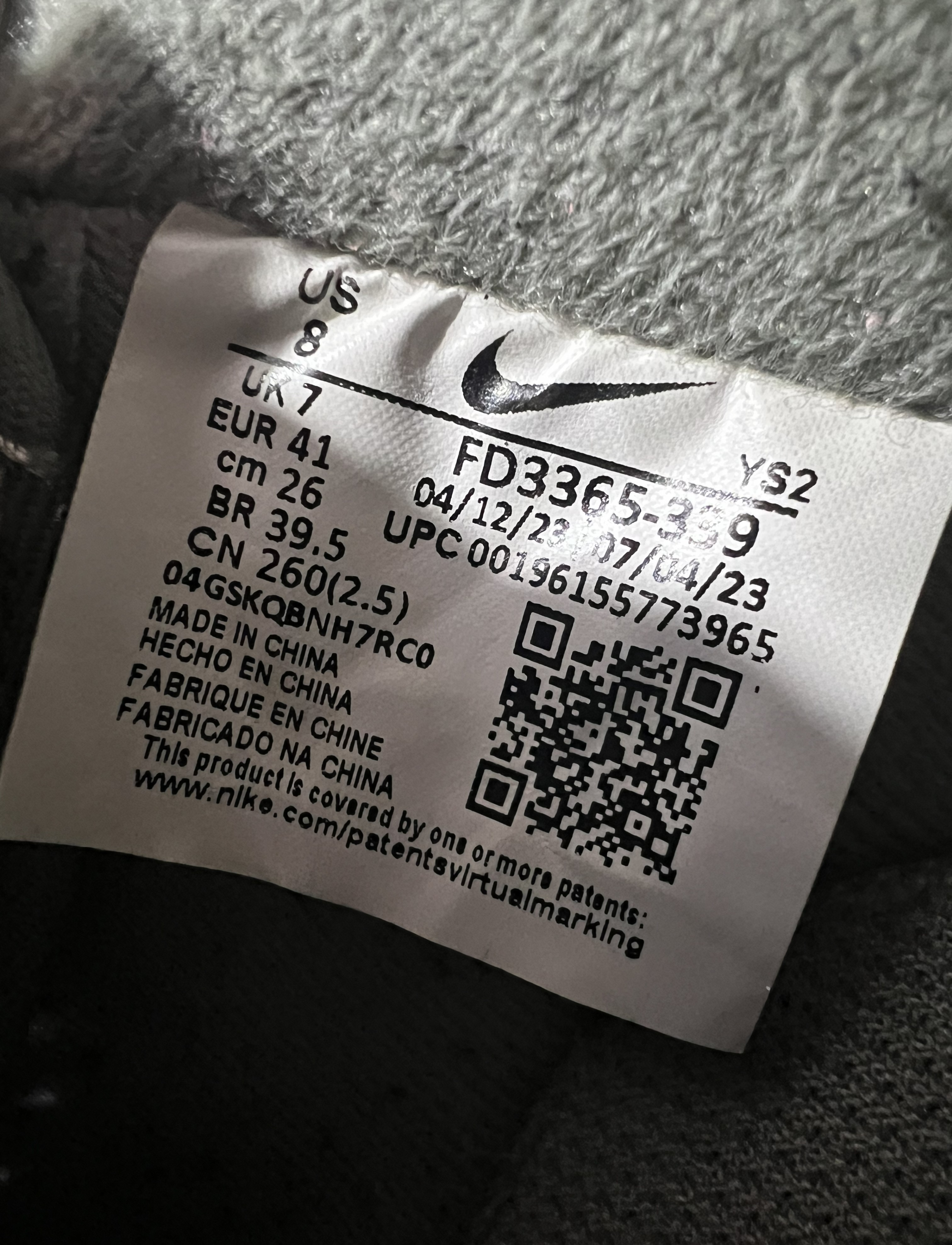 Sneakers Nike Air 1 07 FD3365-339 - 4